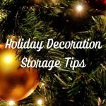 holiday decoration storage savannah GA